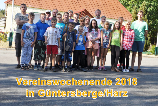 Vereinswochenende in Güntersberge